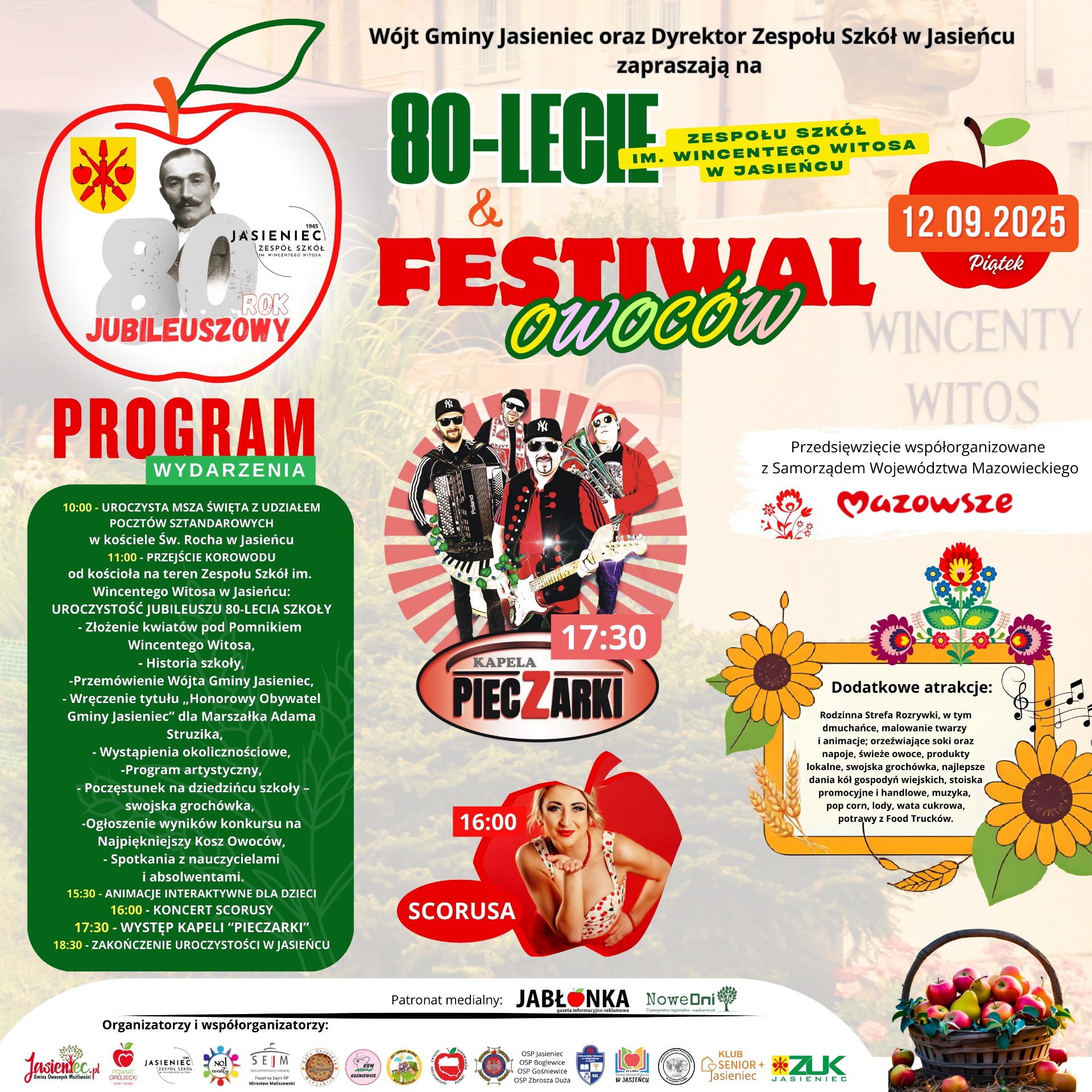 Plakat Festiwal owoców