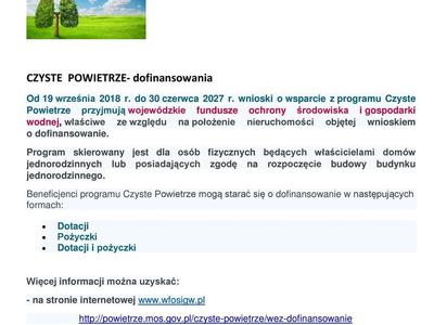 Czyste powietrze