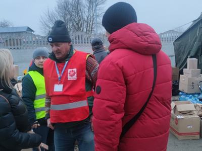 Przekazanie darów od mieszkańców Gminy Jasieniec