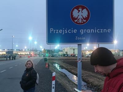 Przekazanie darów od mieszkańców Gminy Jasieniec