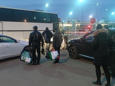 Przekazanie darów od mieszkańców Gminy Jasieniec
