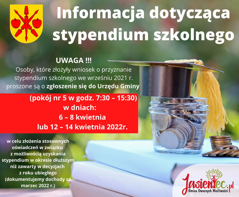 Co Mozna Kupic Do Stypendium Szkolnego Wiadomości - Gmina Jasieniec