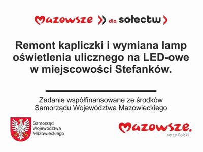 ulotka informująca o inwestycji