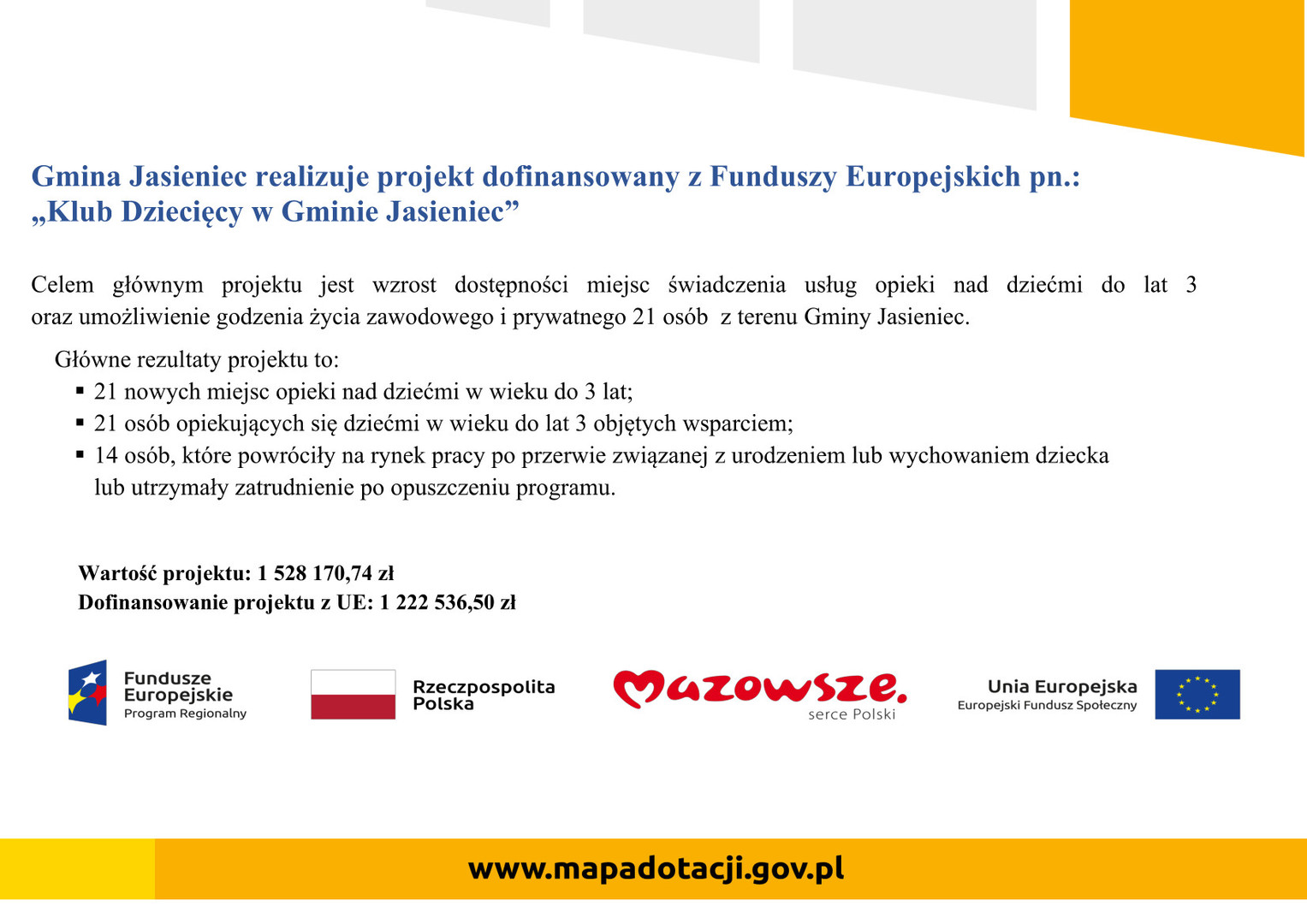 plakat klubik dziecięcy
