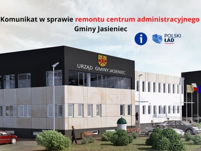wizualizacja Urzędu Gminy po remoncie