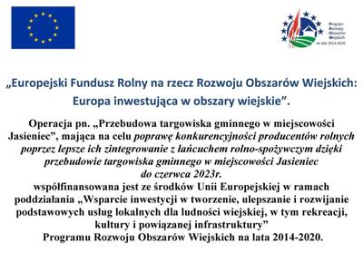 Otwarcie targowiska w Jasieńcu