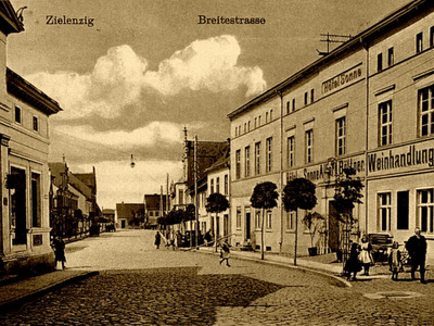 Kamienice przedwojennego Sulęcina.