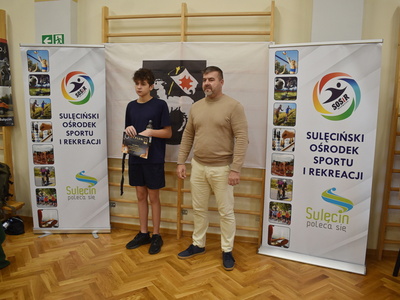 Turniej tenisa stołowego o puchar burmistrza Sulęcina. 