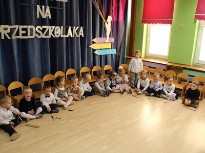 Trzylatki przedszkolakami Przedszkola nr2 im. Małych Odkrywców w Sulęcinie.