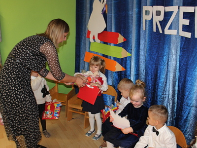 Trzylatki przedszkolakami Przedszkola nr2 im. Małych Odkrywców w Sulęcinie.