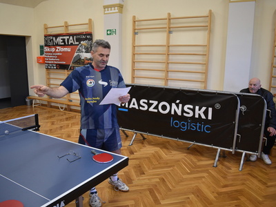 Powiatowe derby w tenisie stołowym. 