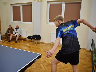 Powiatowe derby w tenisie stołowym. 