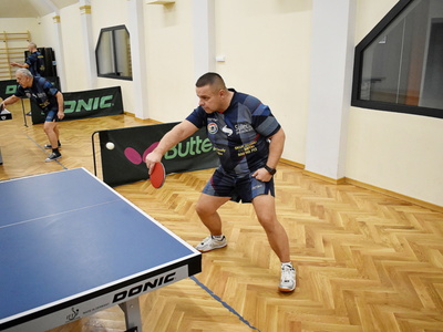 Powiatowe derby w tenisie stołowym. 