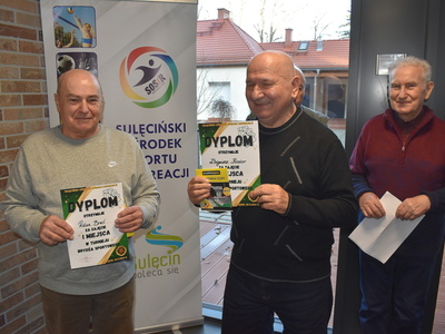 Andrzejkowy Turniej Brydżowy w Sulęcińskim Ośrodku Sportu i Rekreacji.
