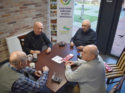 Andrzejkowy Turniej Brydżowy w Sulęcińskim Ośrodku Sportu i Rekreacji.