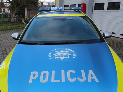 Nowy radiowóz Komendy Powiatowej Policji w Sulęcinie. 