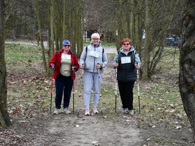 Wiosenny nordic walking w Sulęcinie. 