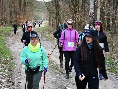 Wiosenny nordic walking w Sulęcinie. 