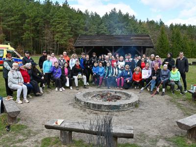 Wiosenny nordic walking w Sulęcinie.