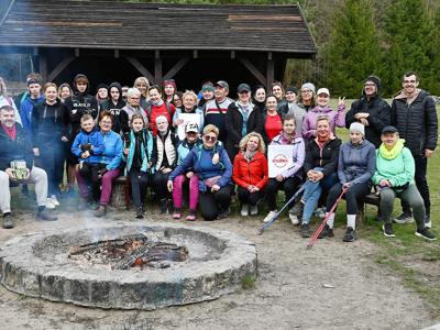 Wiosenny nordic walking w Sulęcinie. 