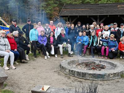 Wiosenny nordic walking w Sulęcinie. 