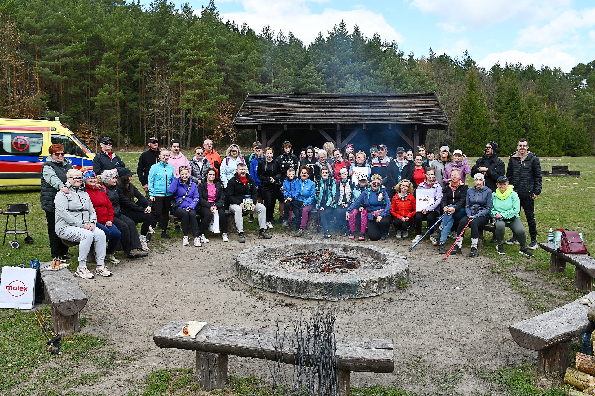 Wiosenny nordic walking w Sulęcinie. 