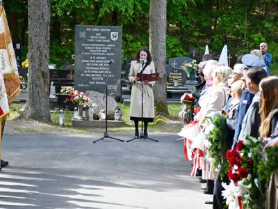 Uroczystość 80 rocznicy zakończenia II wojny światowej w Sulęcinie. 