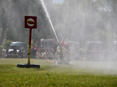 Zawody sportowo - pożarnicze jednostek OSP z Gminy Sulęcin. 