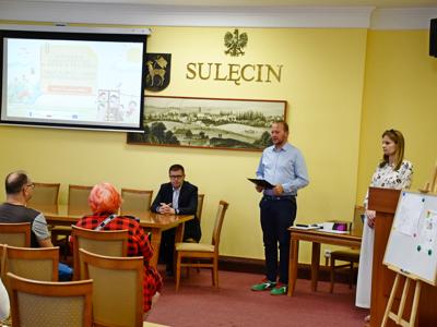 Spotkanie konsultacyjne z mieszkańcami Sulęcina. 