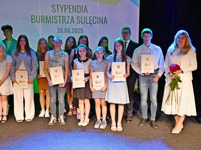 Stypendia burmistrza Sulęcina za rok szkolny 2024/2025.