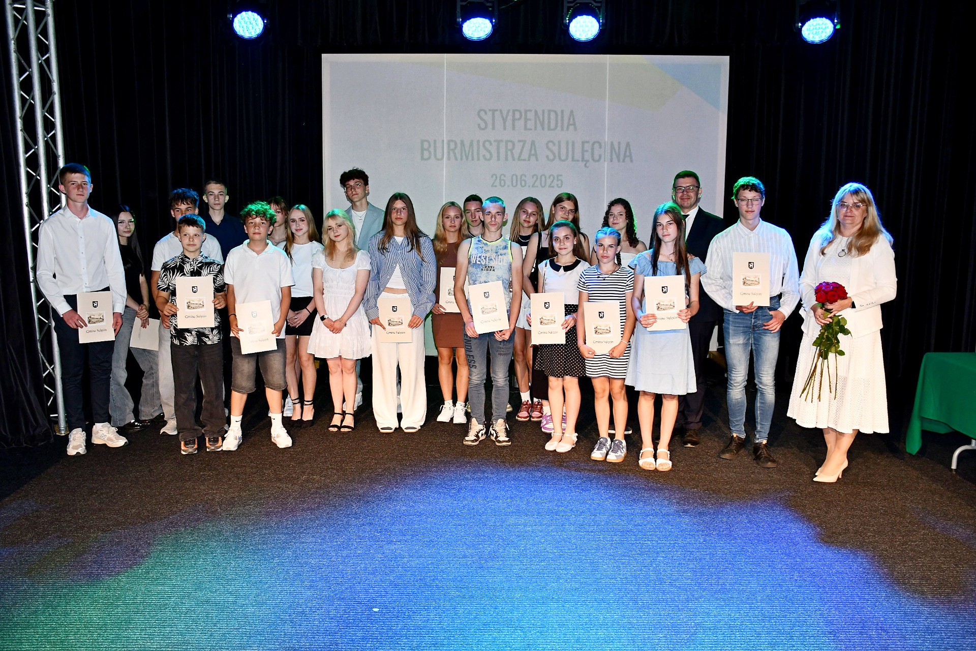 Stypendia burmistrza Sulęcina za rok szkolny 2024/2025.