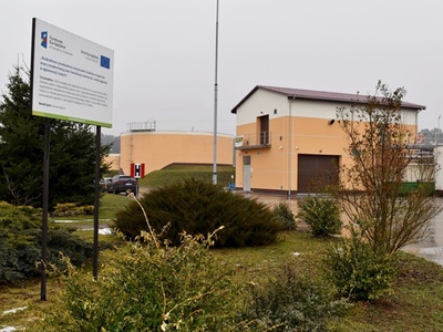 Rozbudowa i przebudowa oczyszczalni ścieków w Sulęcinie.
Budynki oczyszczalni ścieków. 