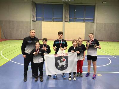 Zawodnicy  Sulęcińskiego Klubu Badmintona