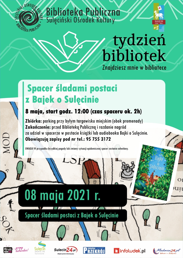 Spacer śladami postaci z Bajek o Sulęcinie.