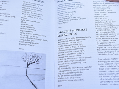 Treść wiersza młodej poetki.