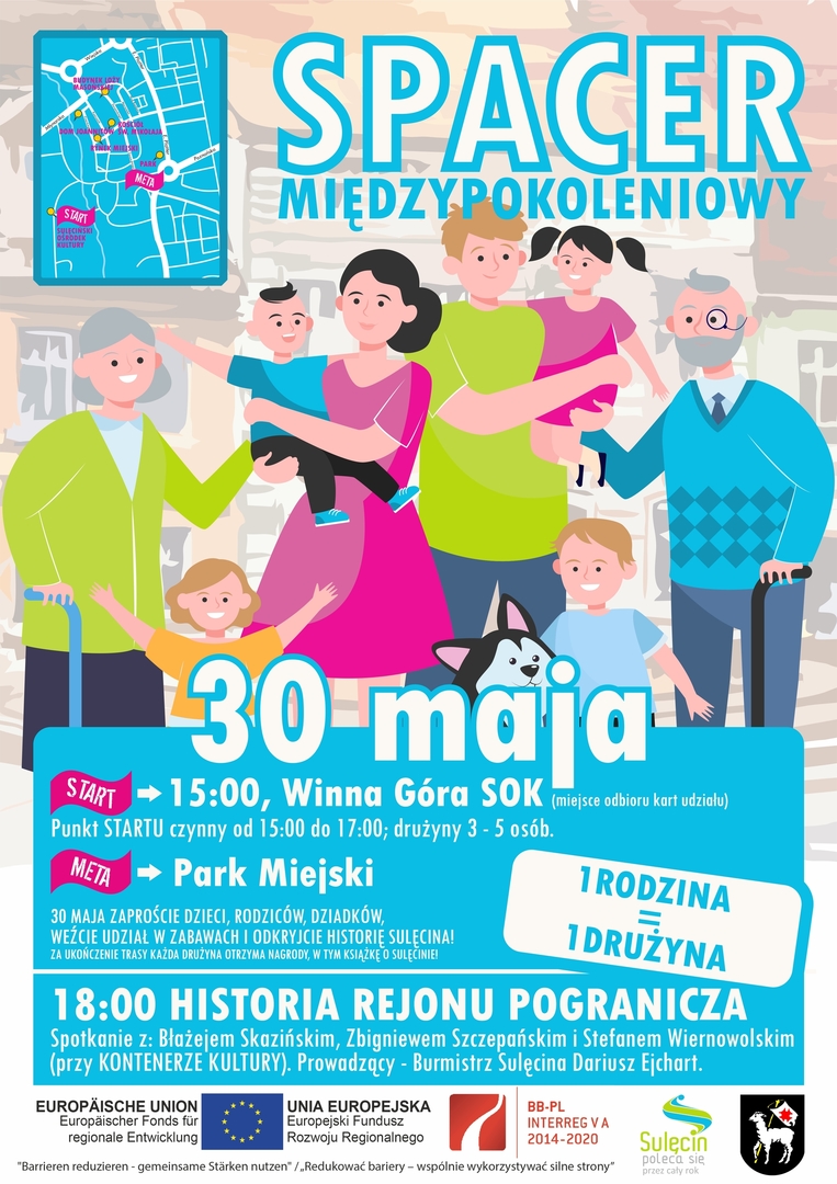 Zapraszamy na Spacer Międzypokoleniowy! 
