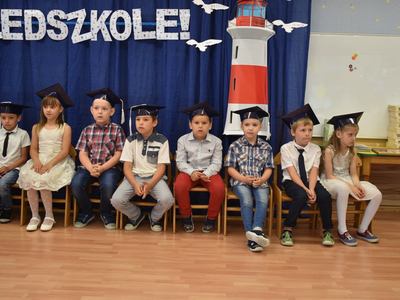Pożegnanie sześciolatków z przedszkolem nr 2.