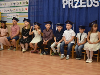 Pożegnanie sześciolatków z przedszkolem nr 2.