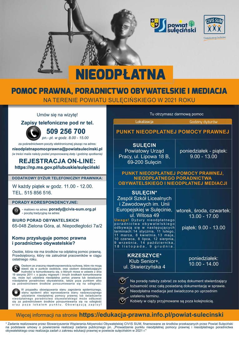 Bezpłatna Pomoc Prawna