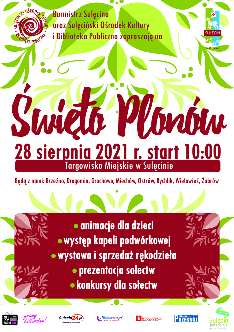 Zapraszamy na Święto Plonów