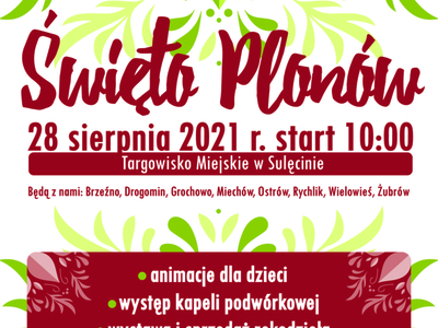 Zapraszamy na Święto Plonów