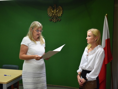Nauczyciele mianowani złożyli ślubowanie.