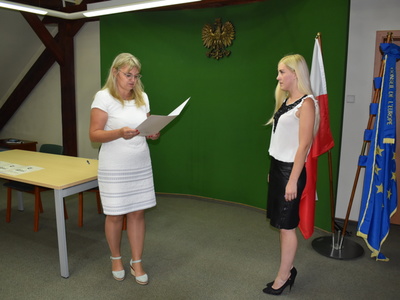 Nauczyciele mianowani złożyli ślubowanie.