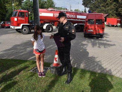 Ćwiczenia ratownictwa chemiczno-ekologicznego.