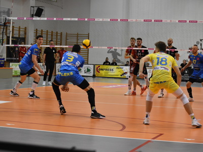 Mecz piłki siatkowej STS Olimpia-KPS Siedlce.
