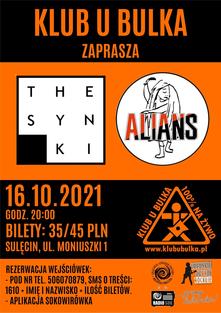 The Synki & Alians - koncert w Klubie u Bulka
