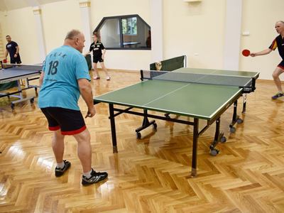 Turniej tenisa stołowego o Puchar Burmistrza Sulęcina.