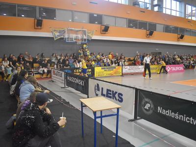 Mecz STS Olimpia Sulęcin - AZS AGH Kraków.