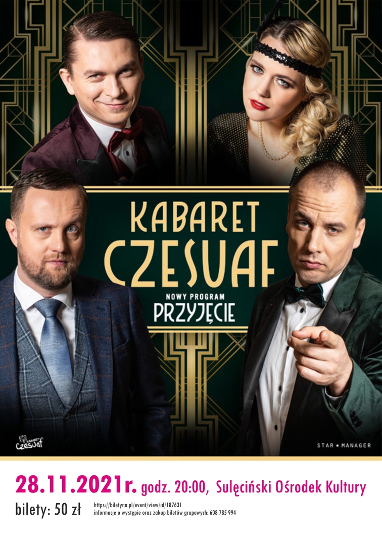 Zapraszamy na Kabaret Czesuaf