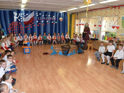 Święto Niepodległości w przedszkolu nr 2.